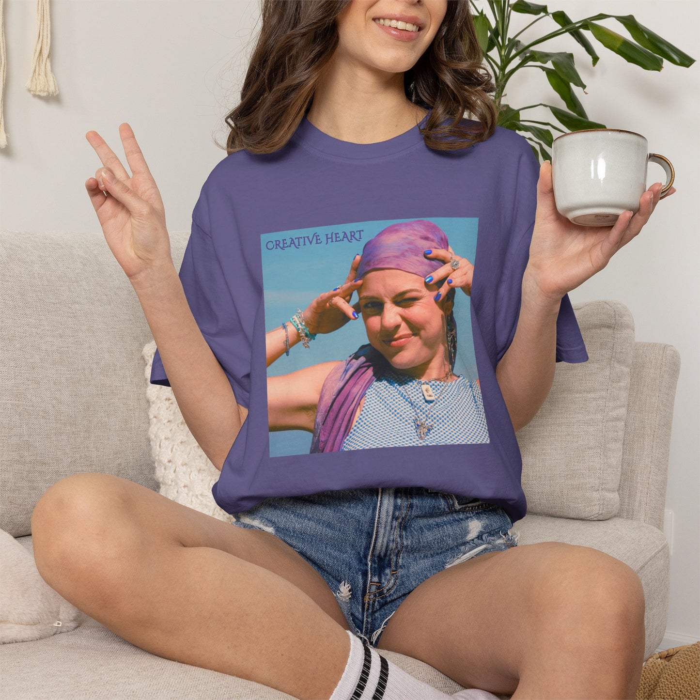 creative heart (single) tee