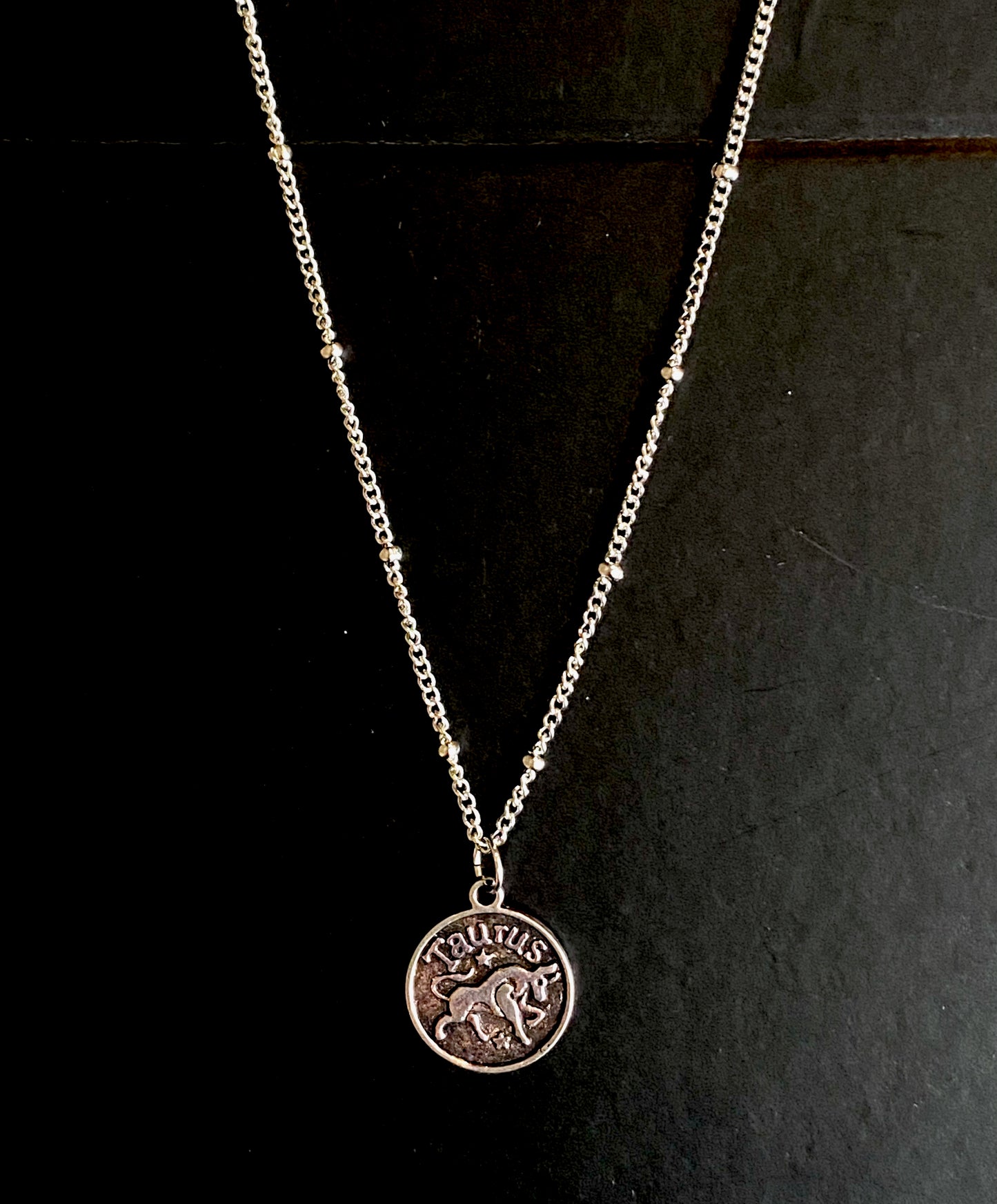 Astrological Sign Necklace (Silver)