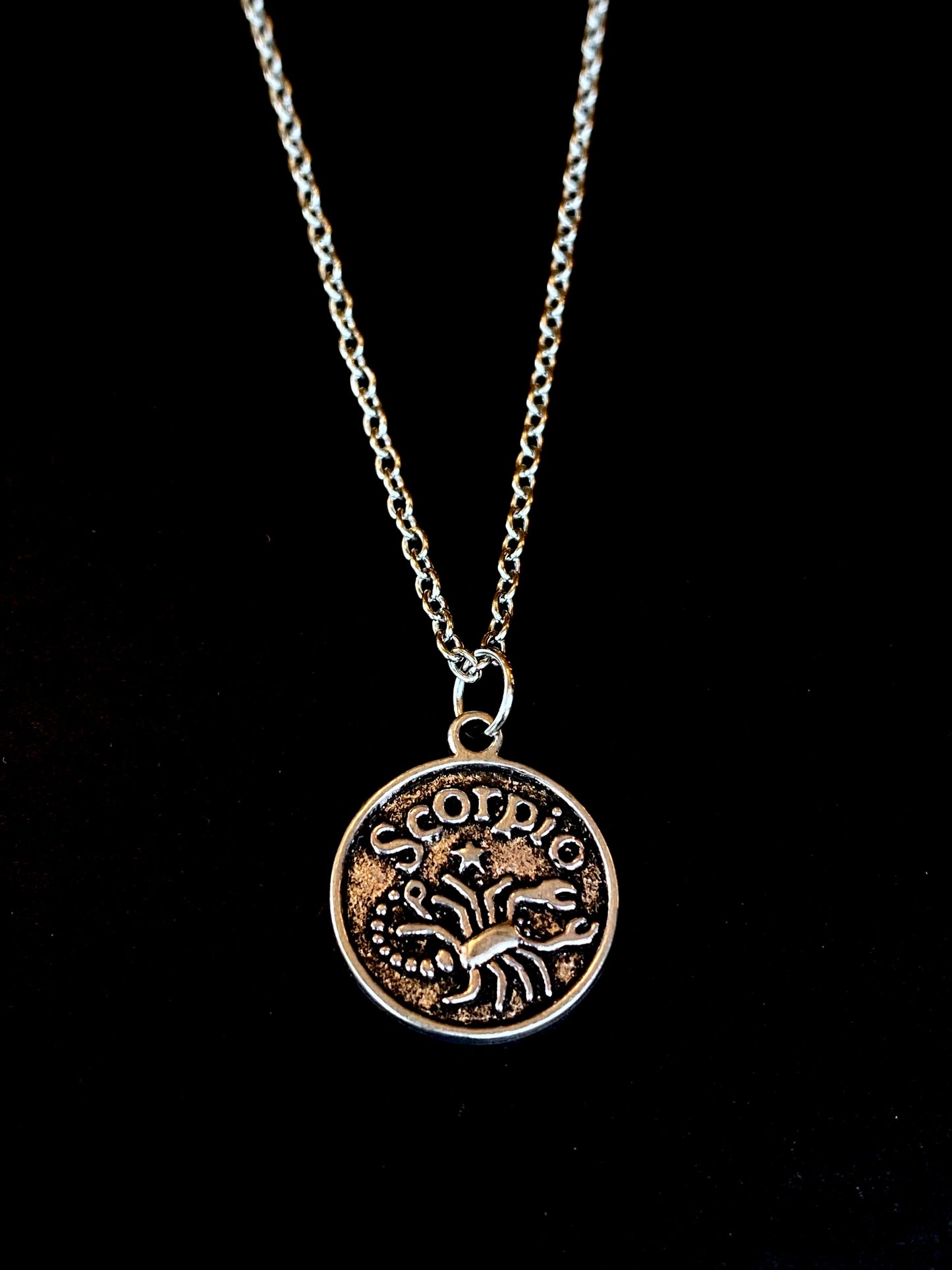 Astrological Sign Necklace (Silver)