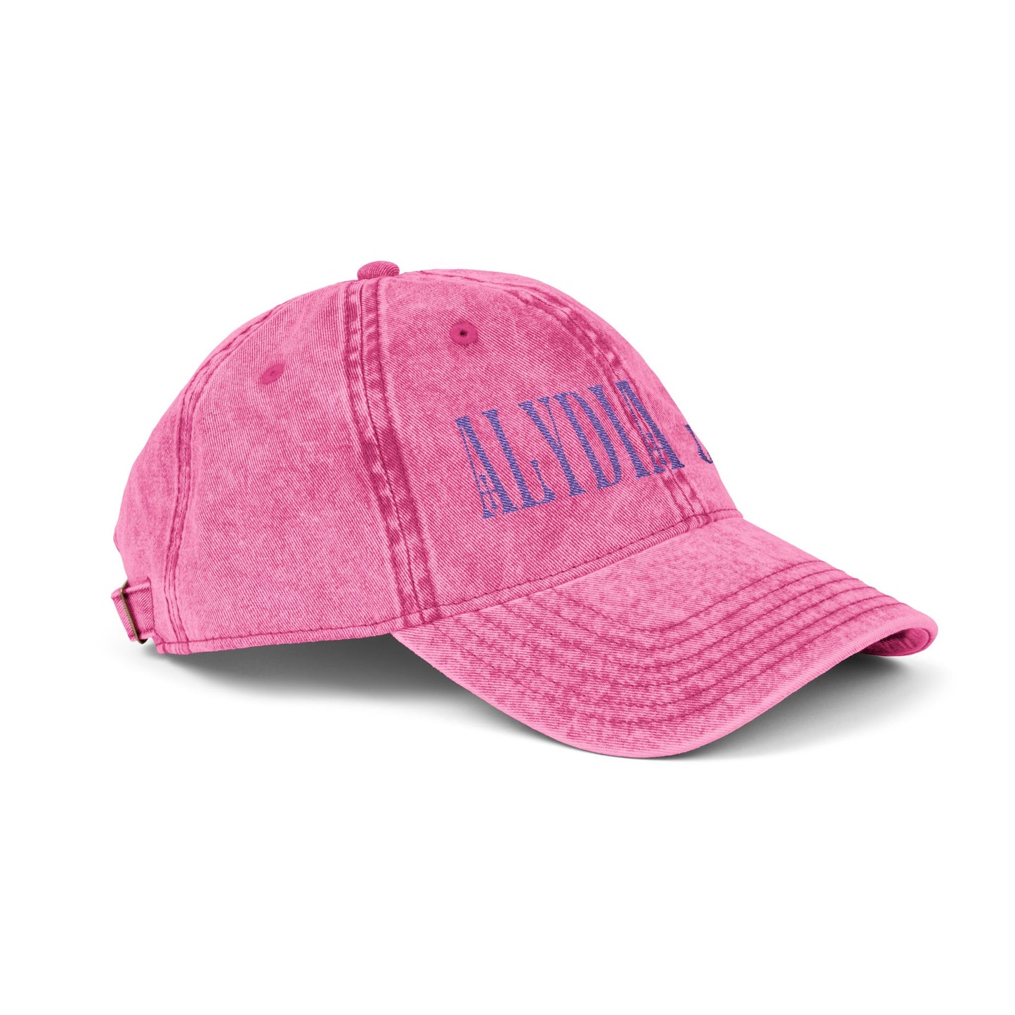 Gothic Vintage-Wash Dad Cap - 'ALYDIA JEAN'
