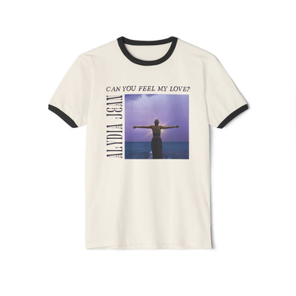 Vintage Album T-Shirt - Can You Feel My Love? (Designed by Alydia Jean)