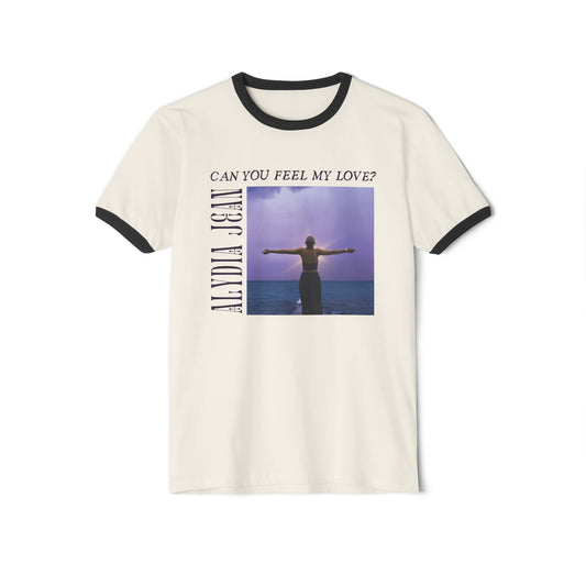 Vintage Album T-Shirt - Can You Feel My Love? (Designed by Alydia Jean)