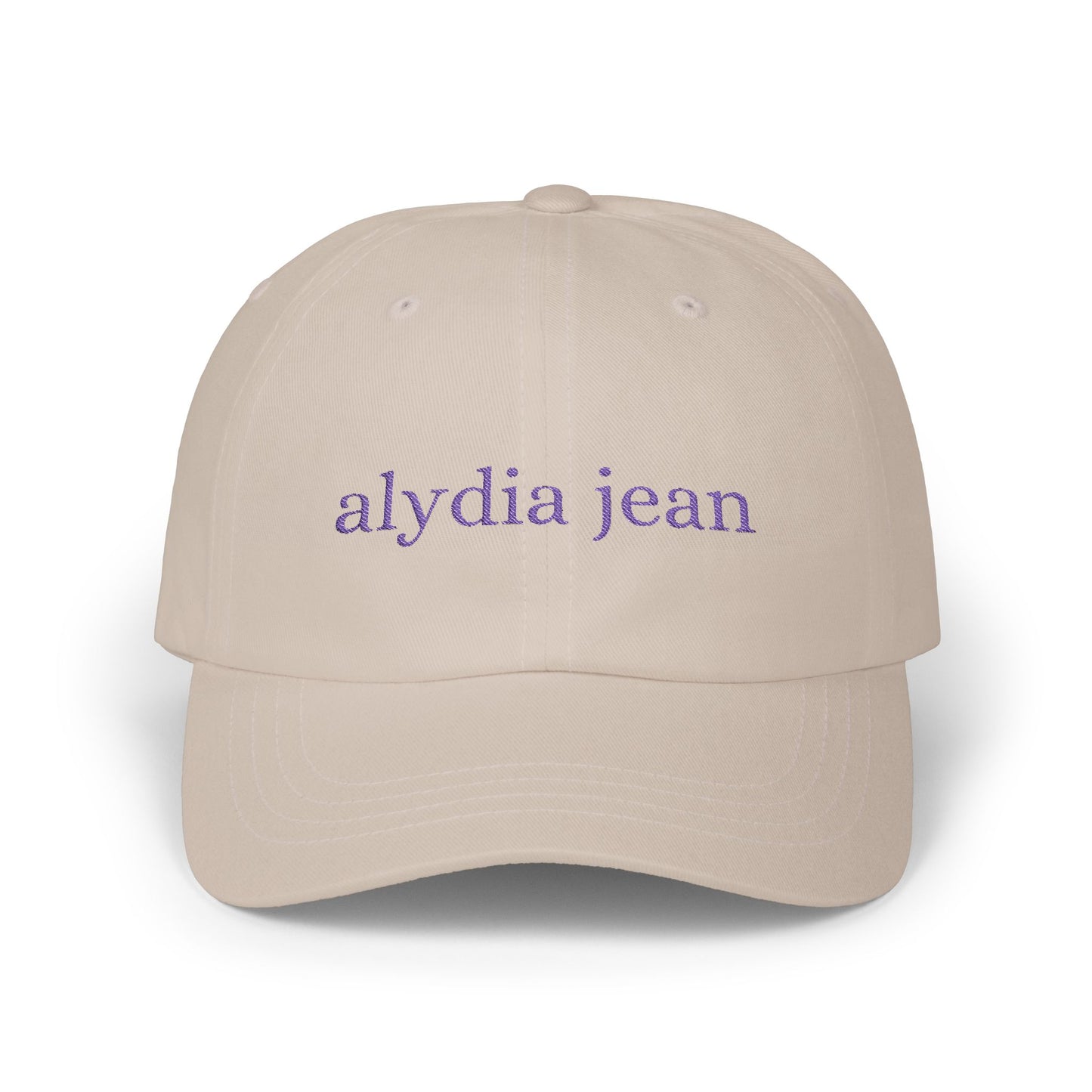 low-key dad cap - 'alydia jean'