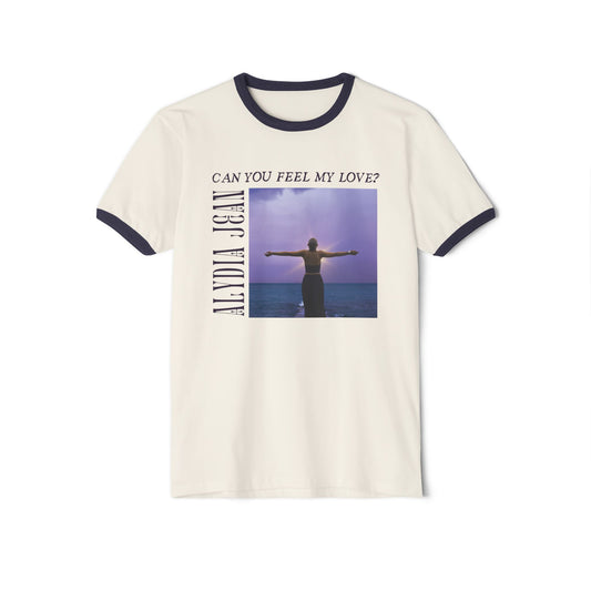 Vintage Album T-Shirt - Can You Feel My Love? (Designed by Alydia Jean)