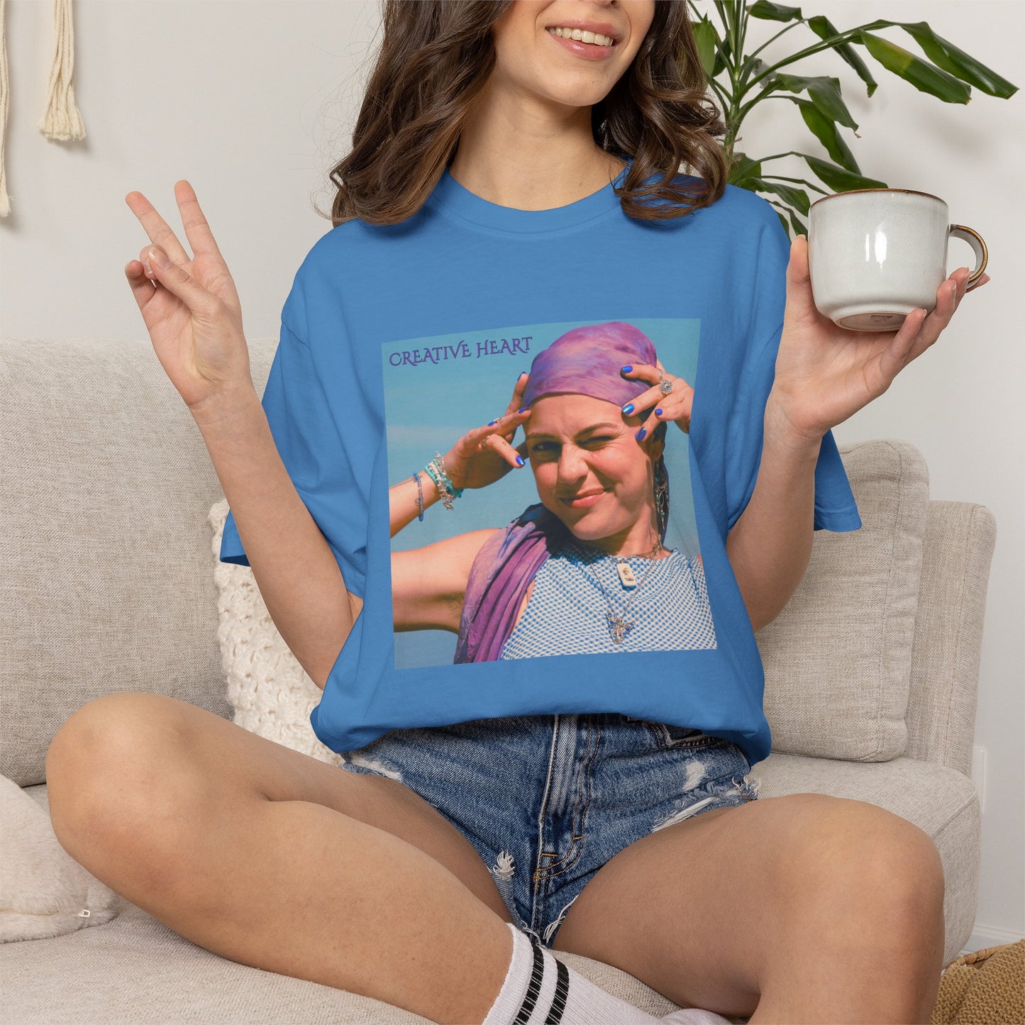 creative heart (single) tee