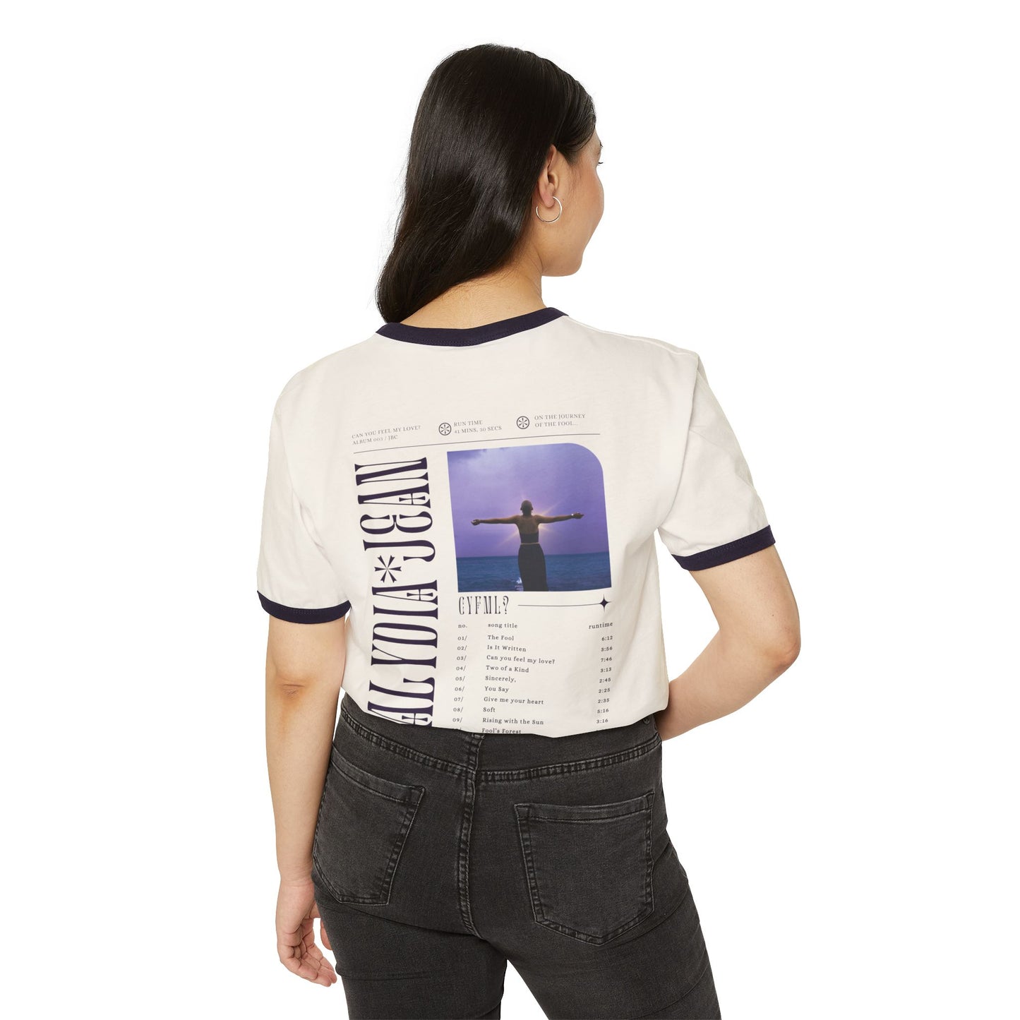 Vintage Album T-Shirt - Can You Feel My Love? (Designed by Alydia Jean)