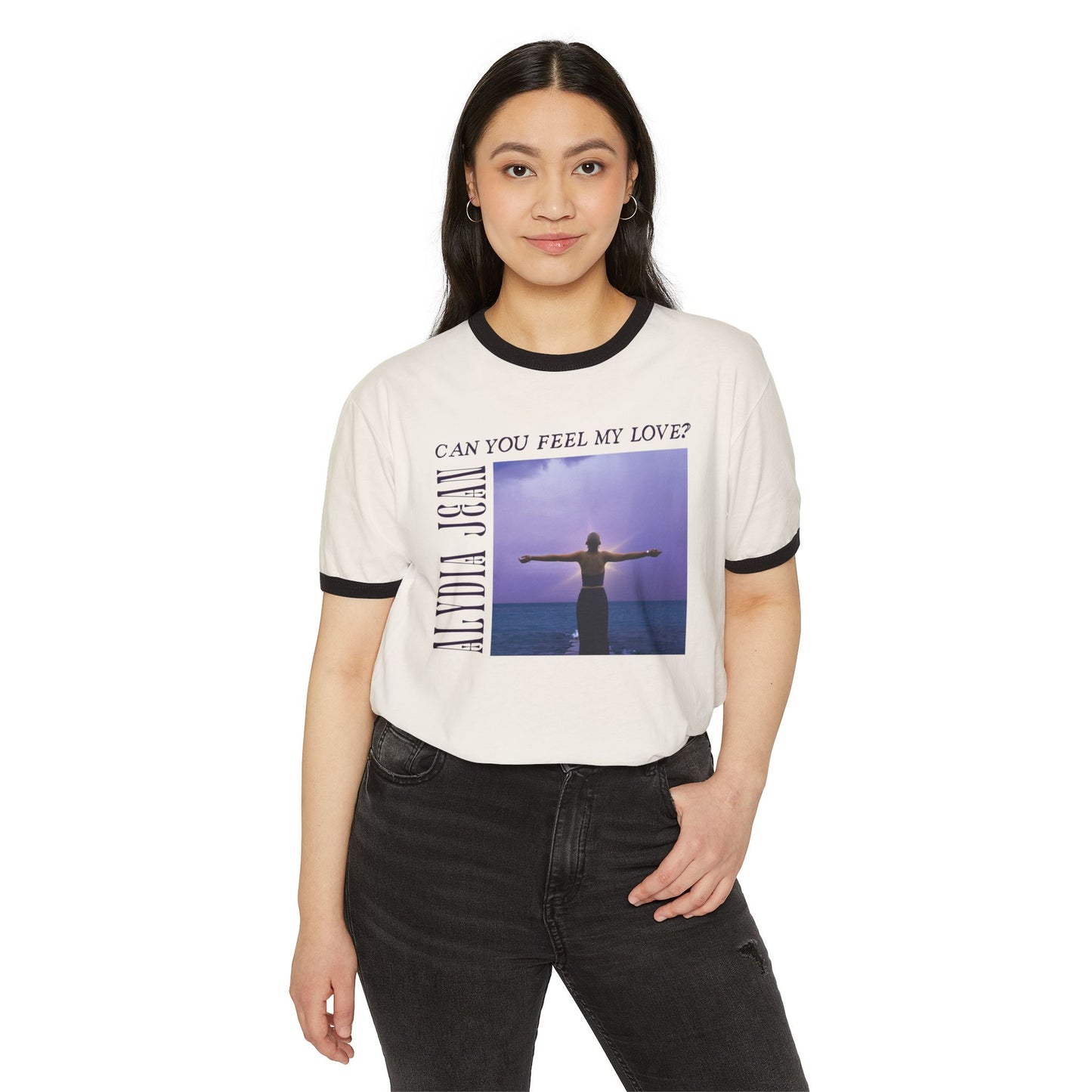 Vintage Album T-Shirt - Can You Feel My Love? (Designed by Alydia Jean)