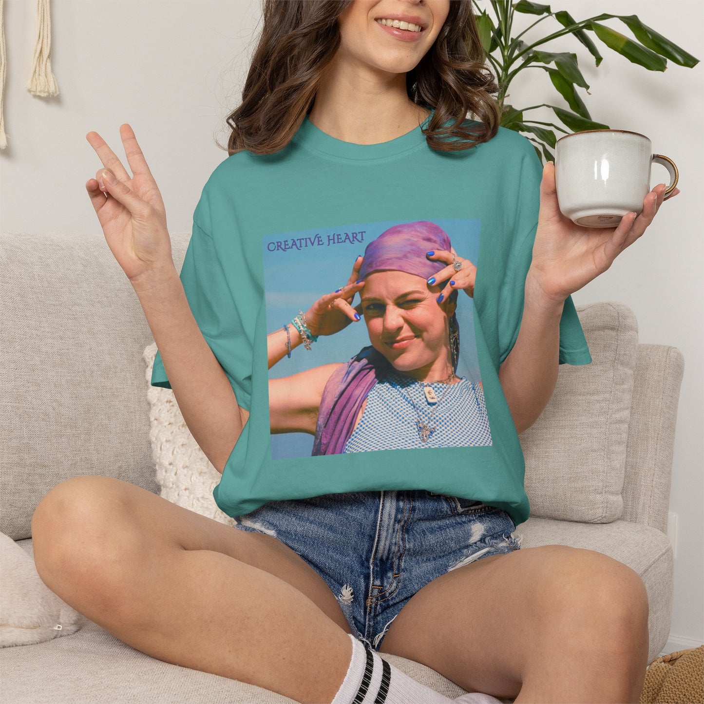 creative heart (single) tee
