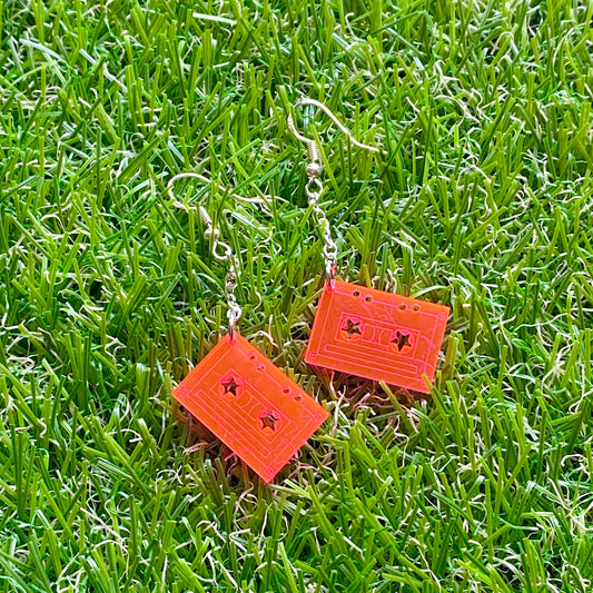 Cassette Tape Earrings 📼