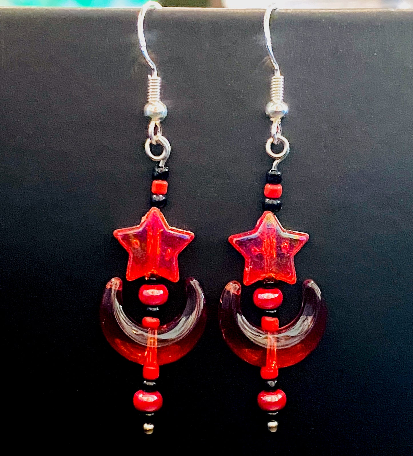 Blood Moon Earrings 🌙