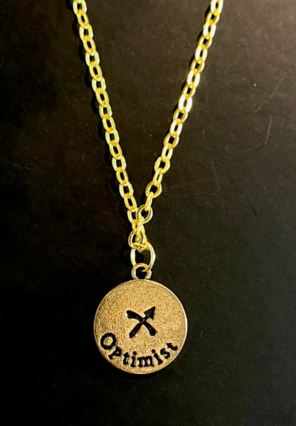 Astrological Sign Necklace (Gold)