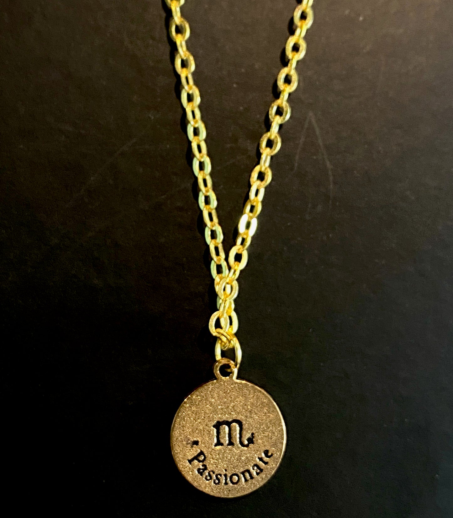 Astrological Sign Necklace (Gold)