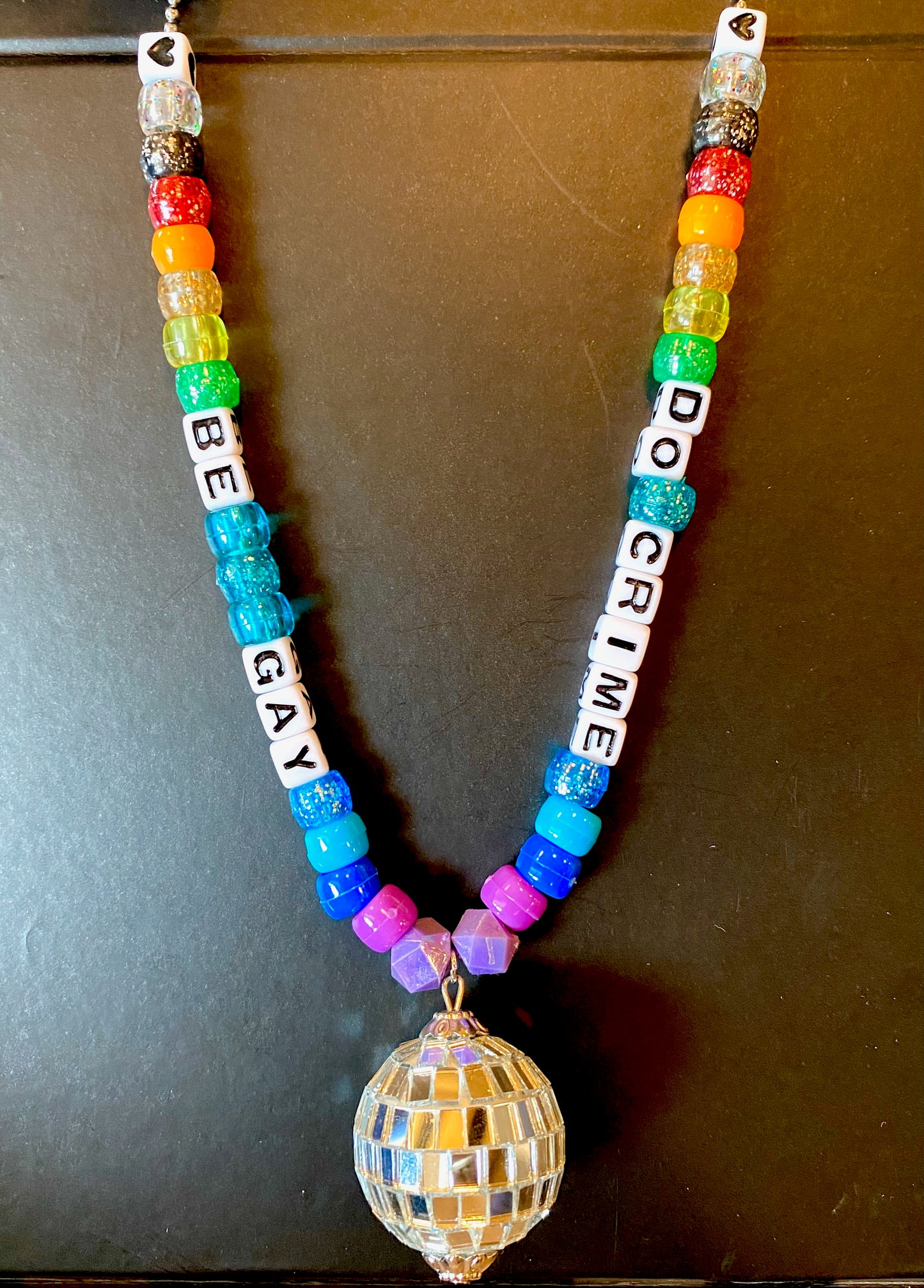 Rearview Mirror Disco Charm 🪩