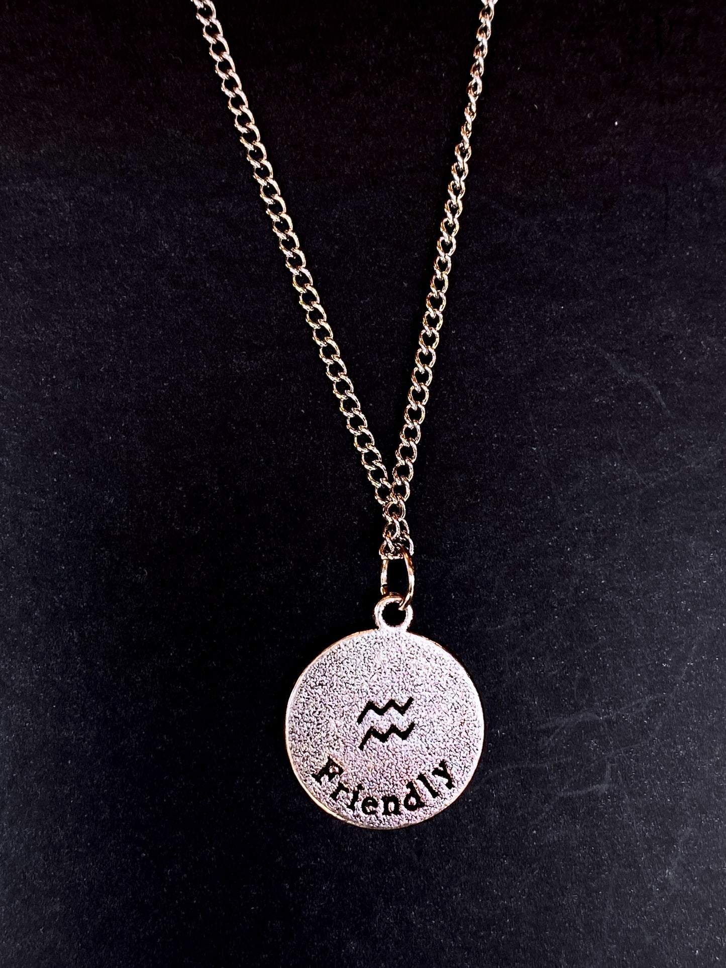 Astrological Sign Necklace (Silver)