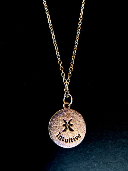 Astrological Sign Necklace (Silver)