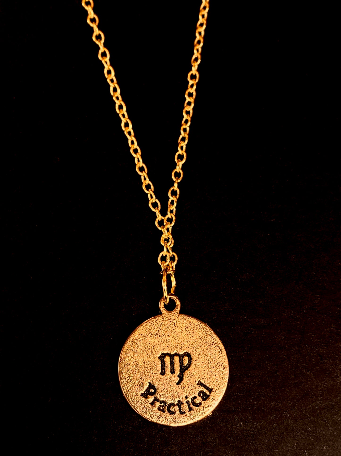 Astrological Sign Necklace (Gold)
