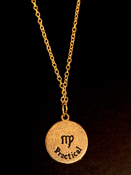 Astrological Sign Necklace (Gold)