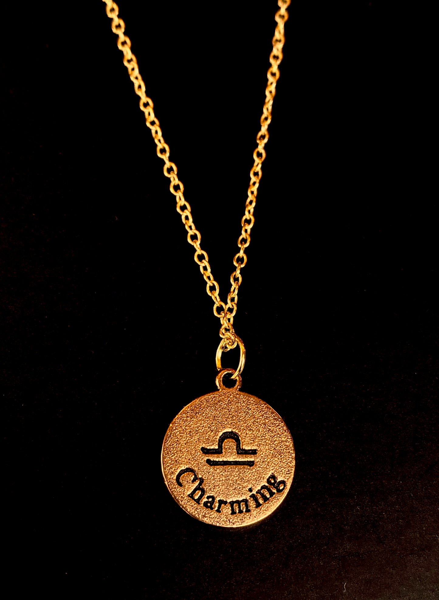 Astrological Sign Necklace (Gold)