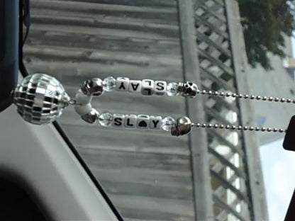Rearview Mirror Disco Charm 🪩