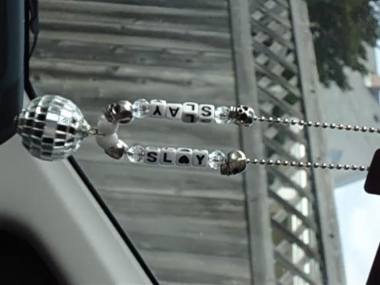 Rearview Mirror Disco Charm 🪩